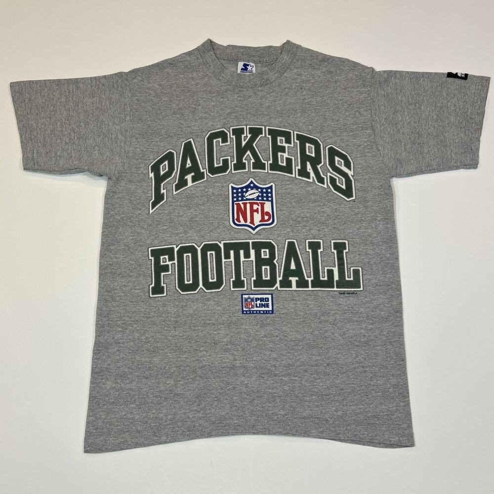 Vintage 1998 Starter Green Bay Packers NFL T Shirt Mens M USA Made
